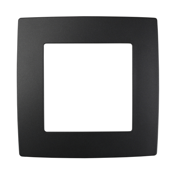 Б0014745 Эра12 антрацит Рамка 1-местная 12-5001-05  ЭРА