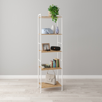 Стеллаж "Валенсия 15 W Shelf rack Белый