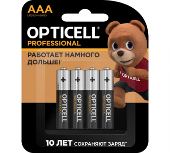 Батарейки Opticell Professional LR03 к-т 4шт