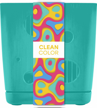 Горшок для цветов InGreen Clean Color 1,1л, web blue
