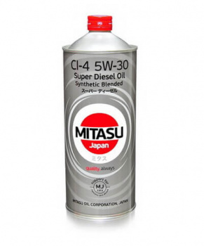 Масло моторное 5W30 CI-4 MITASU SUPER DIESEL 1л п/синтетическое
