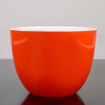 Кашпо со вставкой 2,3 л "Орион", цвет оранжевый