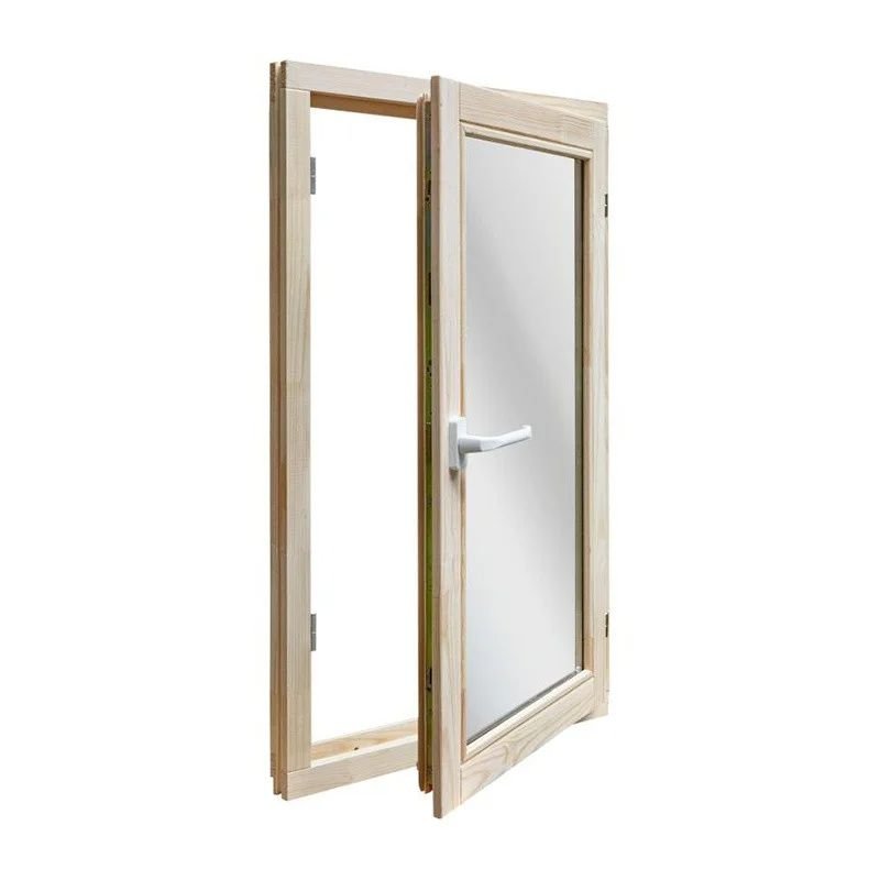 Окно деревян. однокамерн.стеклопакет 960х580мм