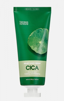 Крем для рук с экстрактом центеллы азиатской Tenzero Relief Hand Cream Cica 100мл 