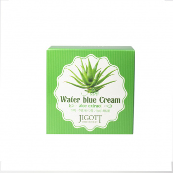 Крем д/лица JIGOTT Aloe Water blue Cream Алоэ 70мл*