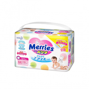 Подгузники детские "Мерриз" размер M (6-11 кг) 64 шт.