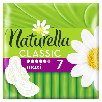 Прокладки гигиенические Натурелла Classic Camomile Maxi Single 7шт