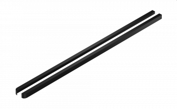 Заглушка декоративная на кронштейн L9240 (406 mm) пара черная