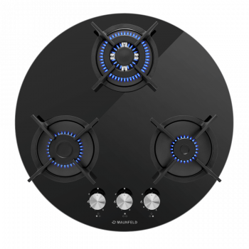 Варочная панель газовая MAUNFELD EGHG.43.23CB\G 3 комфорки
