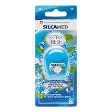 Зубная нить SILCAMED EXTRA FRESH 10м