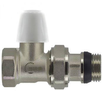 Клапан радиаторный 1/2", прямой, HLV FM
