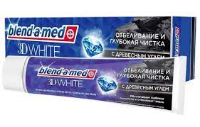 Паста зубная BLEND A MED Отбеливание и глубокая чистка с Древесным углем 100мл