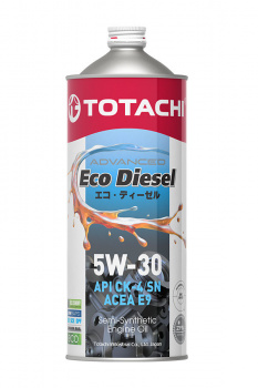 Масло моторное TOTACHI Eco Diesel CK-4/СJ-4/SN 5W30 П\Синтетика 1л