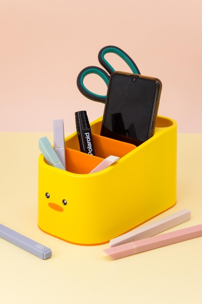 6585 Органайзер настольный Duck yellow