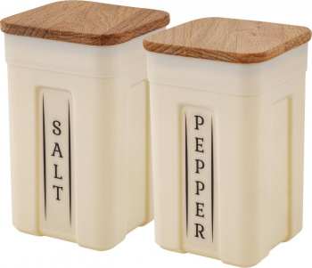Набор контейнеров для специй Sugar&Spice Rosemary с деревянной крышкой 0,2л х 2шт