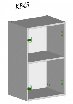 Каркас верхнего шкафа (бел сканд) 450