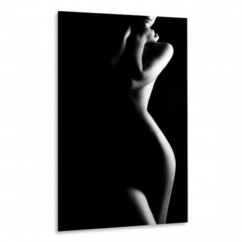 Картина на холсте "Женщина в темноте-3" 50х30см.