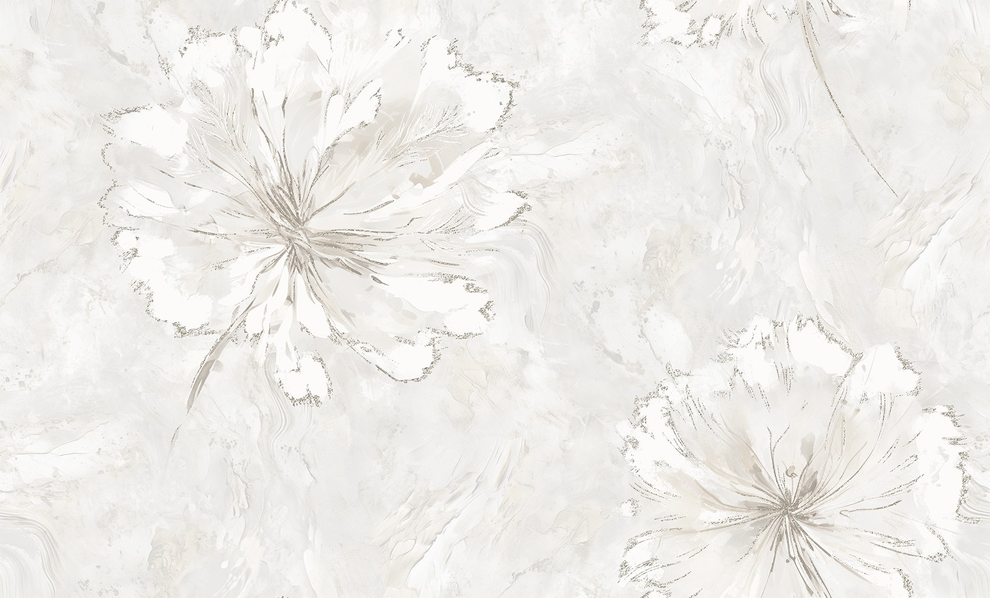 286612 Обои флизелиновые Sonya, мотив белый 1,06х10м