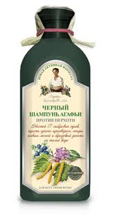 Шампунь Рецепты бабушки Агафьи Черный шампунь д/всех тип. вол. 350мл 
