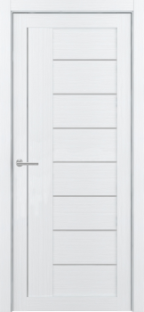 Полотно дверное ПВХ Велюр белый ПДО-20-8-2110
