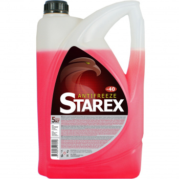 Охлаждающая жидкость, антифриз STAREX RED 5 кг