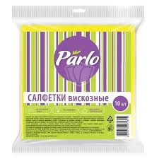 Салфетка универсальные Parlo Эконом 30*25см вискоза желтая 10шт