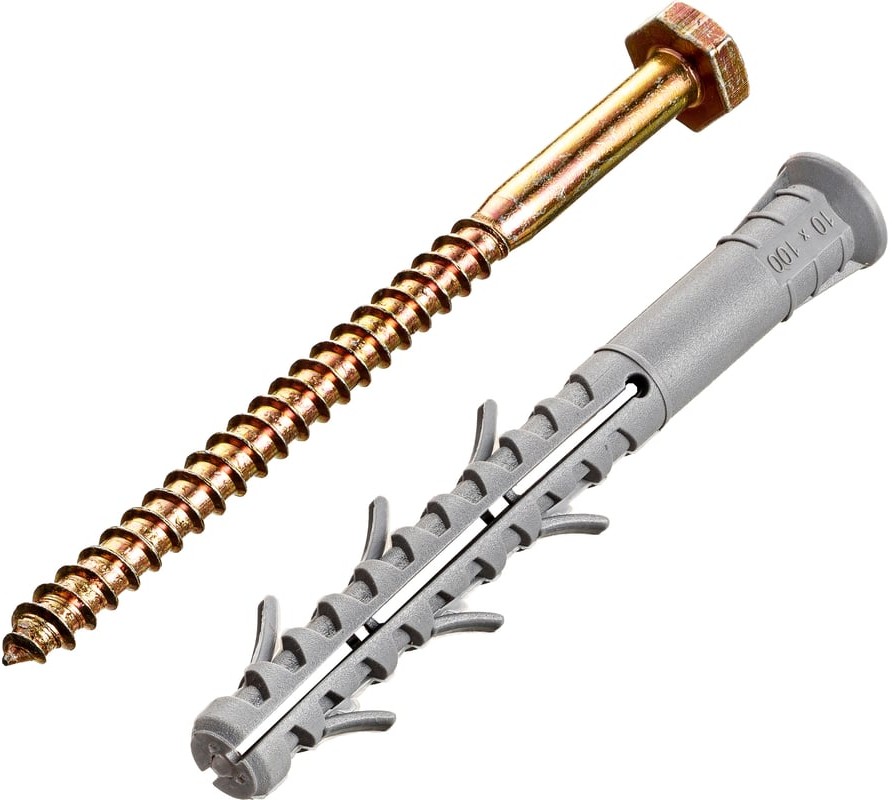 127600 Фасадный дюбель TSX-S 10х100мм (6 шт)- пакет СФ