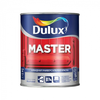 Краска алкидная Dulux Master 30 универсальная BW белая 1л