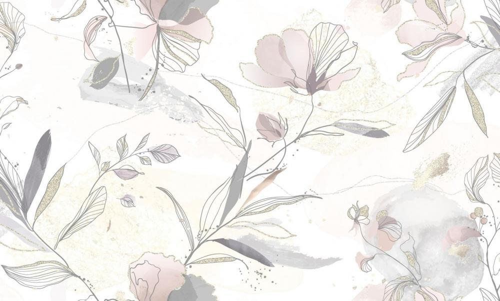 281895 Обои флизелиновые Olesya, мотив св-бежевый 1,06х10м