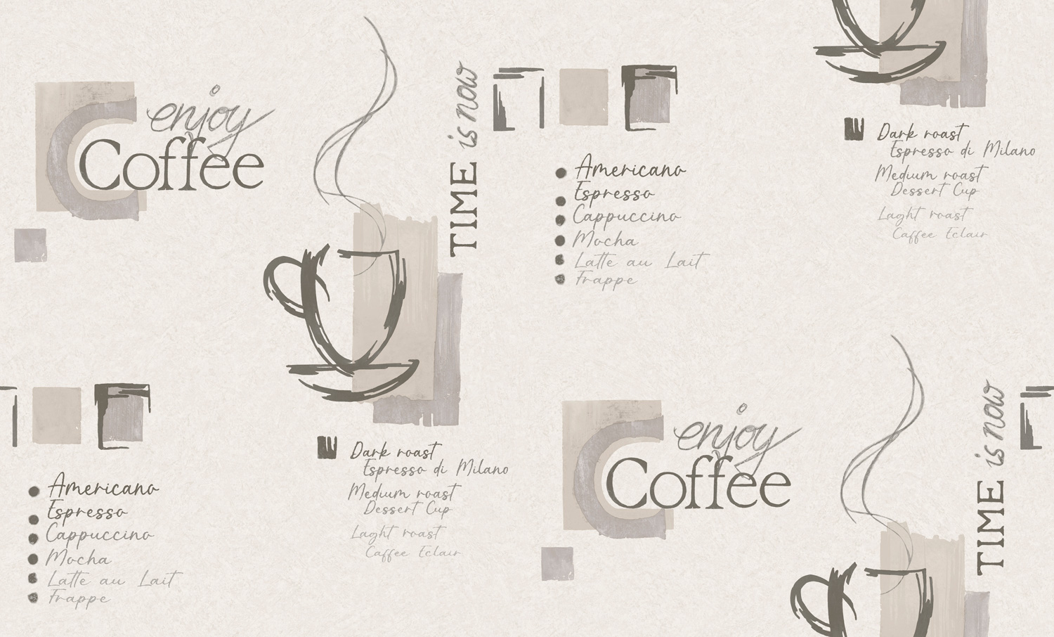 8808-13 Обои флизелиновые Espresso мотив коричневый 1,06х10,05м