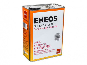 Масло моторное ENEOS Super Gasoline SL П\Синтетика 5W30 4л