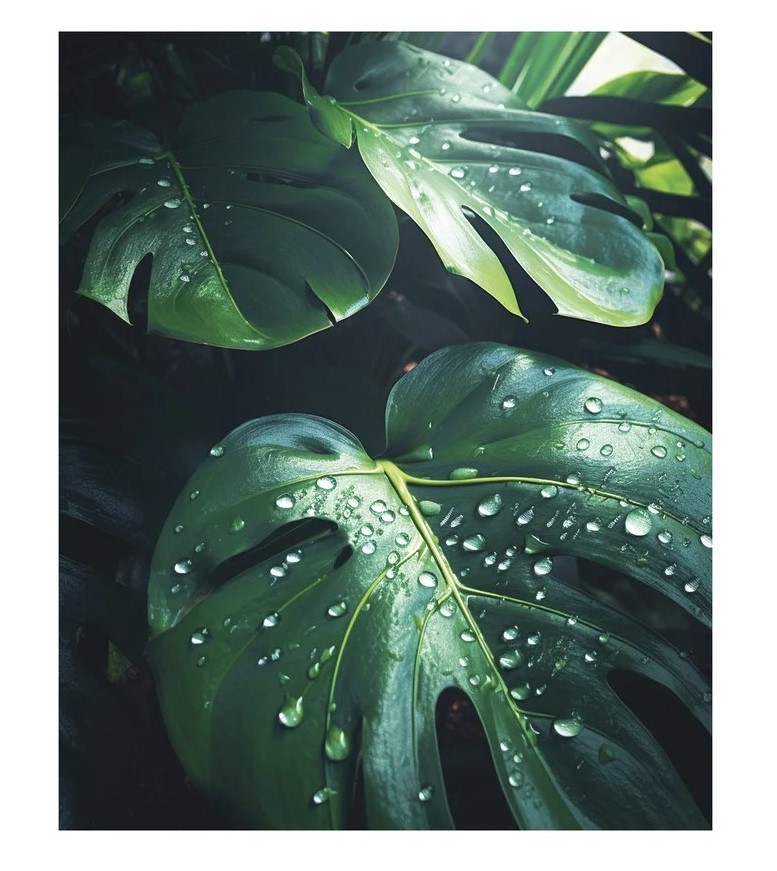 kt45-14238 Картина Монстера 2 40х50 см.