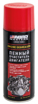 Очиститель двигателя пенный 400мл ABRO MASTERS