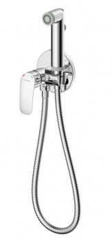 Смеситель встраиваемый с гигиеническим душем, Rora Milardo, RSBR0M08