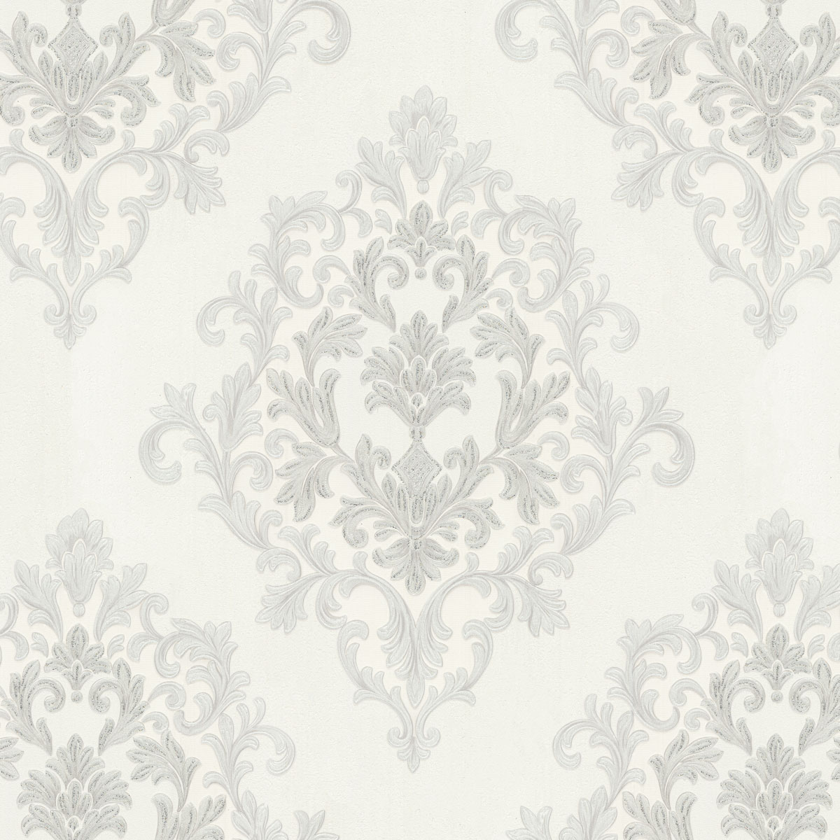 5055-01 Обои флизелиновые Imperatrice, мотив белый 1,06x10,05м
