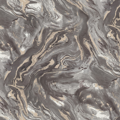 5064-22 Обои флизелиновые Vortex, мотив коричневый 1,06x10,05м