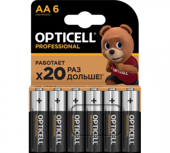 Батарейки Opticell Professional LR6 к-т 6шт 