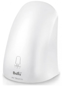 Сушилка для рук электрическая Ballu BAHD-1000AS белый(1,0 КВт, 33 м/с)