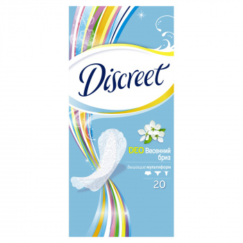 Прокладки ежедневные Discreet Deo Ocean Brize Single 20шт