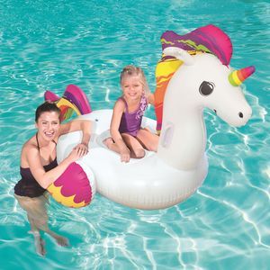 Игрушка Bestway д/катания верхом Fantasy Unicorn 155х119см, 3+, ремкомлект м.н 45 кг 