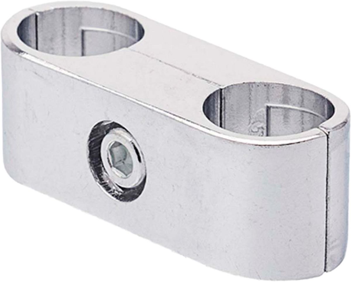 127447 Соединитель 2-х труб параллельно, хром (1 шт) Tech-Krep