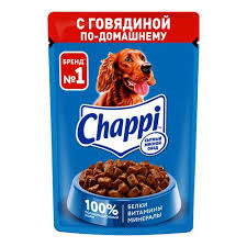 Влажный корм CHAPPI говядина по-домашнему 85 г