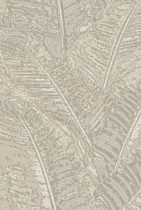 9193-02 Обои флизелиновые Fern, мотив бежевый 1,06x10,05м