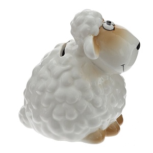 Копилка "Овечка",L9,5 W12,5 H12,5 см