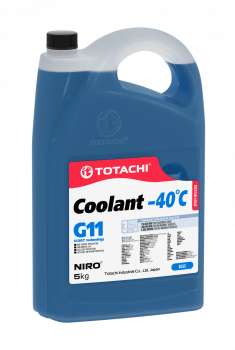 Антифриз TOTACHI NIRO COOLANT Blue -40C G11 5кг