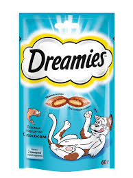 Лакомство DREAMIES с лососем 60 г