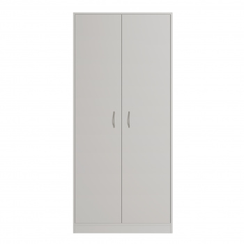 Шкаф "ОРИОН" 2 двери 79,4x55x175 см, цвет: белый