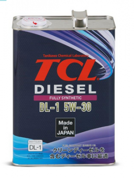 Масло моторное 5W30 DL-1 TCL Diesel 4л синтетическое Япония
