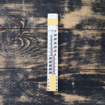 Термометр оконный, мод.ТСН-42, от -50°С до +50°С, на "липучке", упаковка блистер 1546040