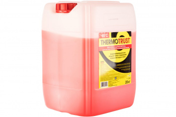 Теплоноситель для систем отопления 10 кг, -65°С, THERMO TRUST 65 (этиленгликоль, розовый)